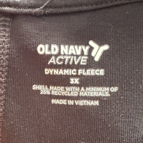 Old Navy Active Dynamic Fleece cropped jacket | 3x - Picture 3 of 4